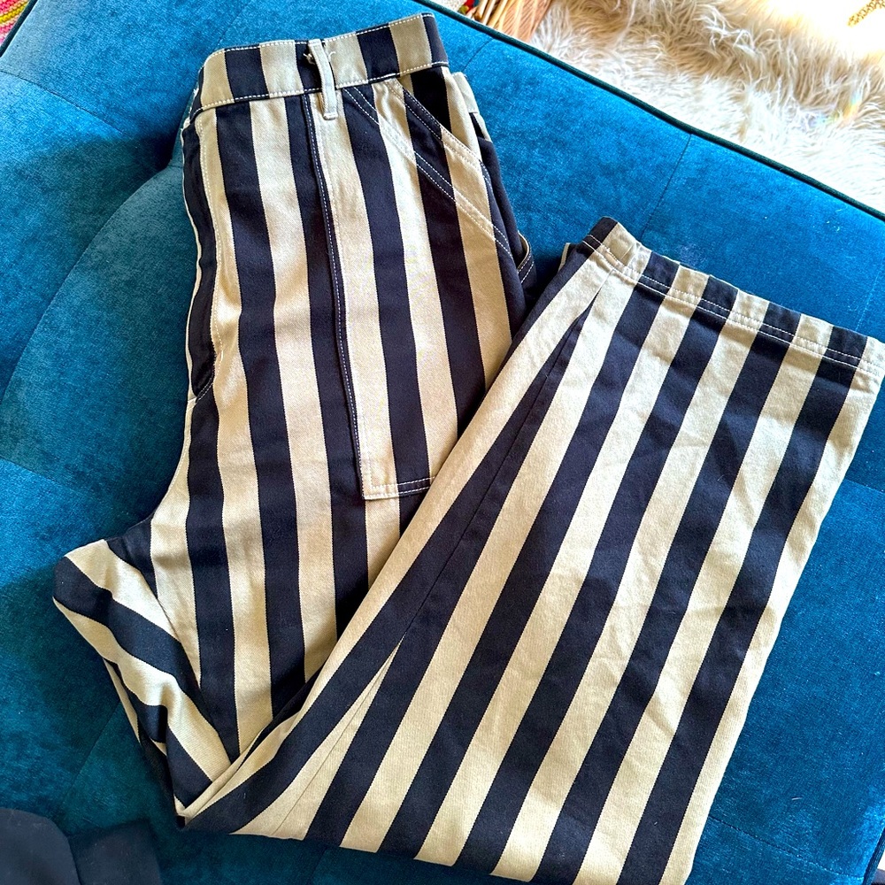 Big Bud Press Striped Work Pants